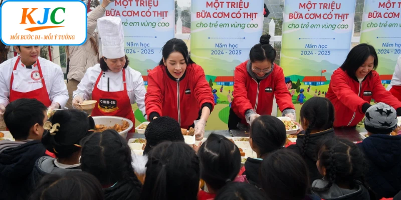 Ý nghĩa của dự án thiện nguyện một triệu bữa cơm có thịt